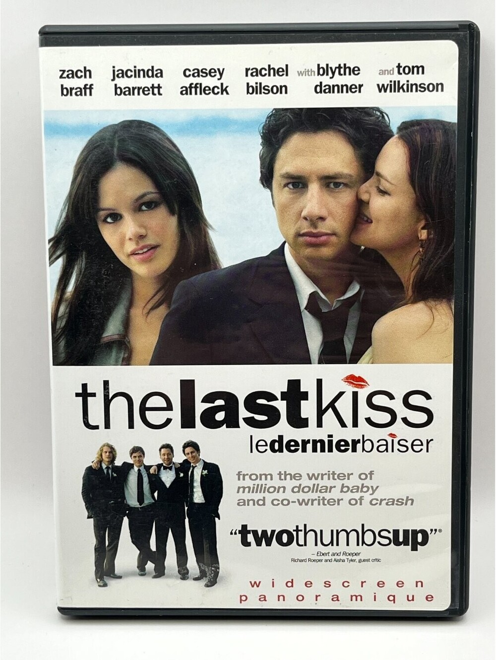 The Last Kiss DVD Widescreen Edition Zach Braff Comedy Region 1 Tony Goldwyn